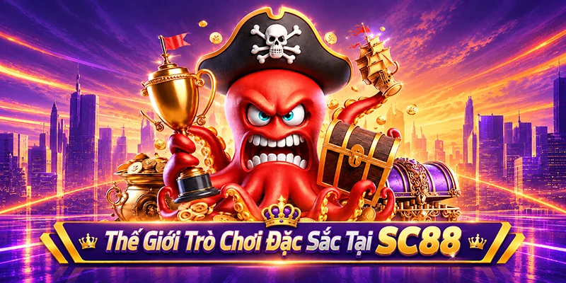 Thế Giới Trò Chơi Đặc Sắc Tại SC88